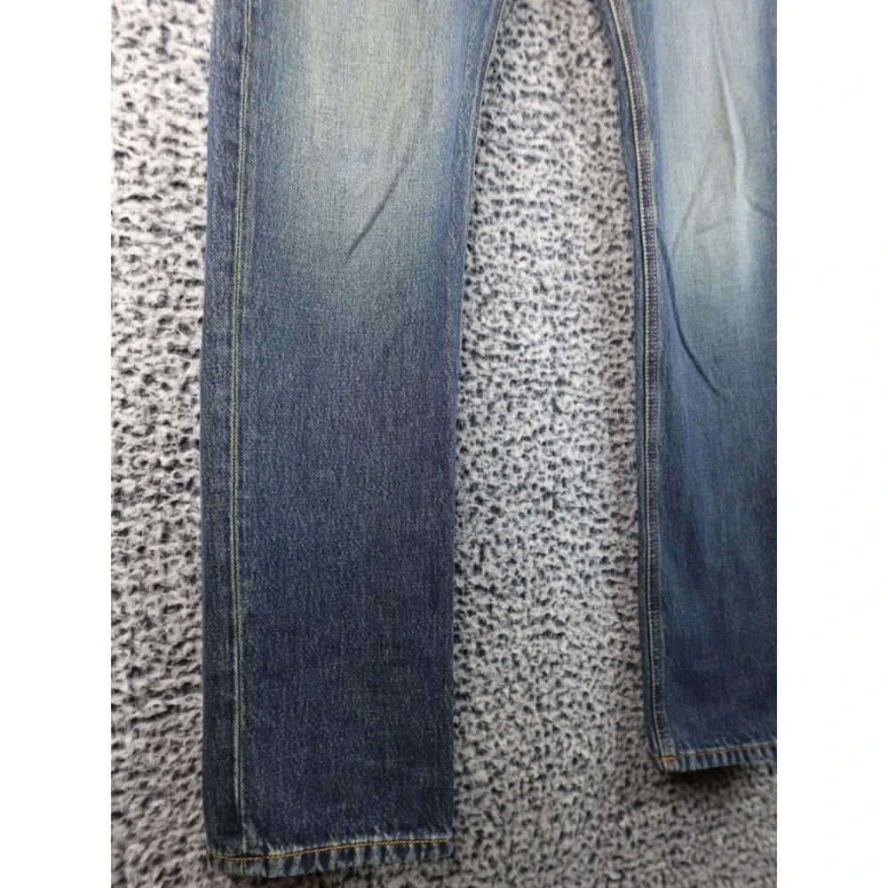 Diesel‎ Library 1995 09C04 W33 L32 Slimt Straight Fit Mens Jeans Blue Sand